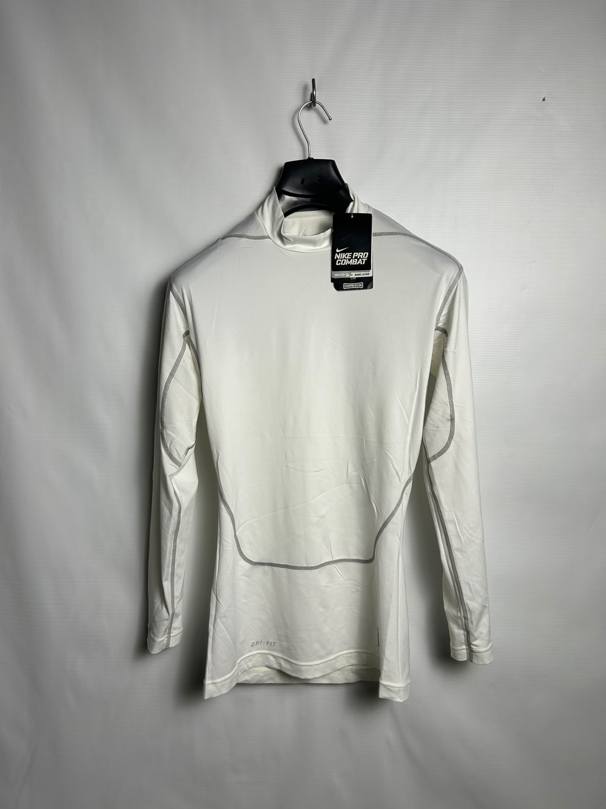 Nike Pro Combat Dri Fit Full Sleeves Mock Neck- XL