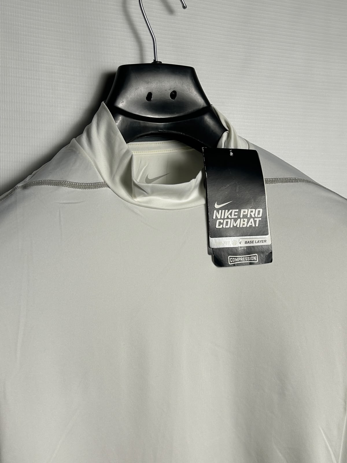 Nike Pro Combat Dri Fit Full Sleeves Mock Neck- XL