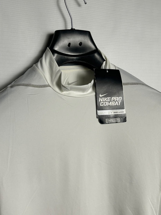 Nike Pro Combat Dri Fit Full Sleeves Mock Neck- XL