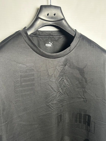 Puma Black Round Neck - Large