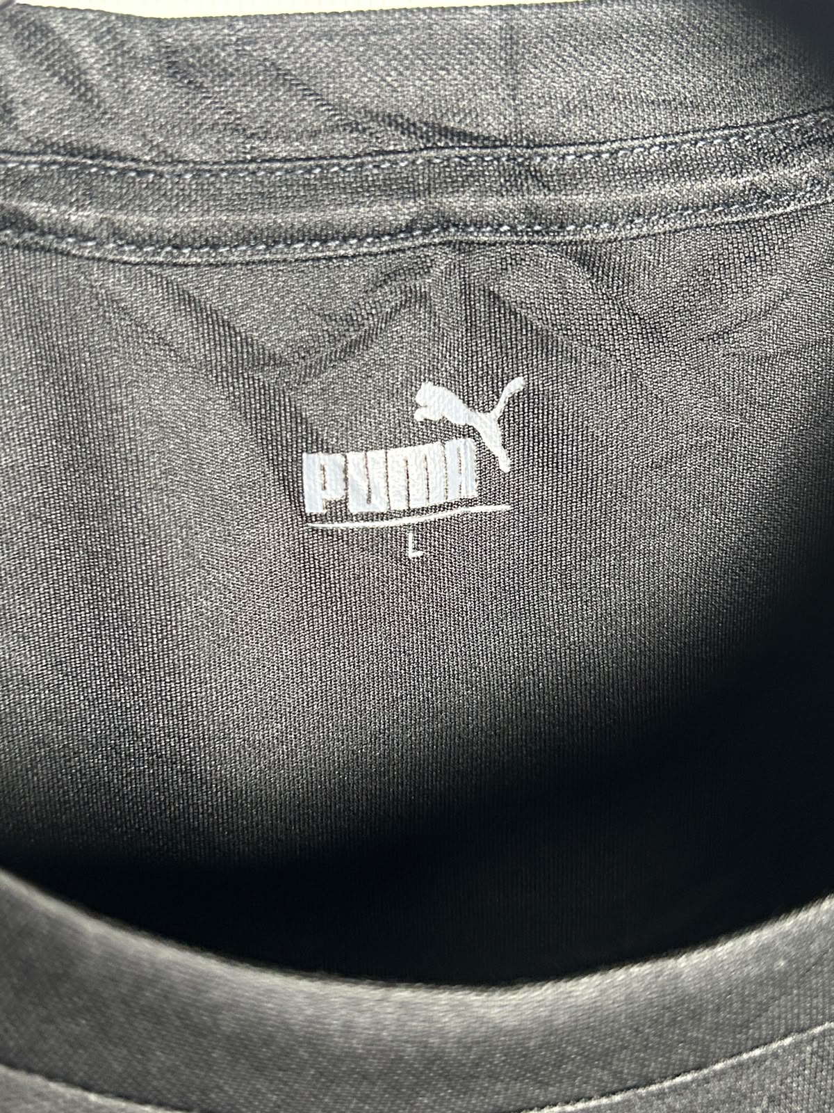 Puma Black Round Neck - Large