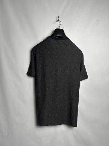 Adidas Big Logo Black Round Neck - Medium