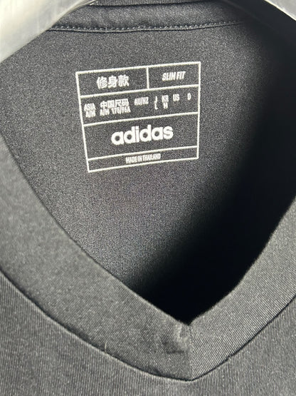 Adidas Black V Neck - Large