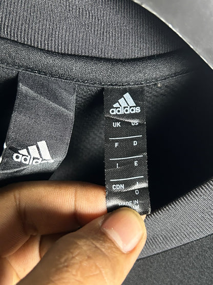 Adidas Black Round Neck - Medium