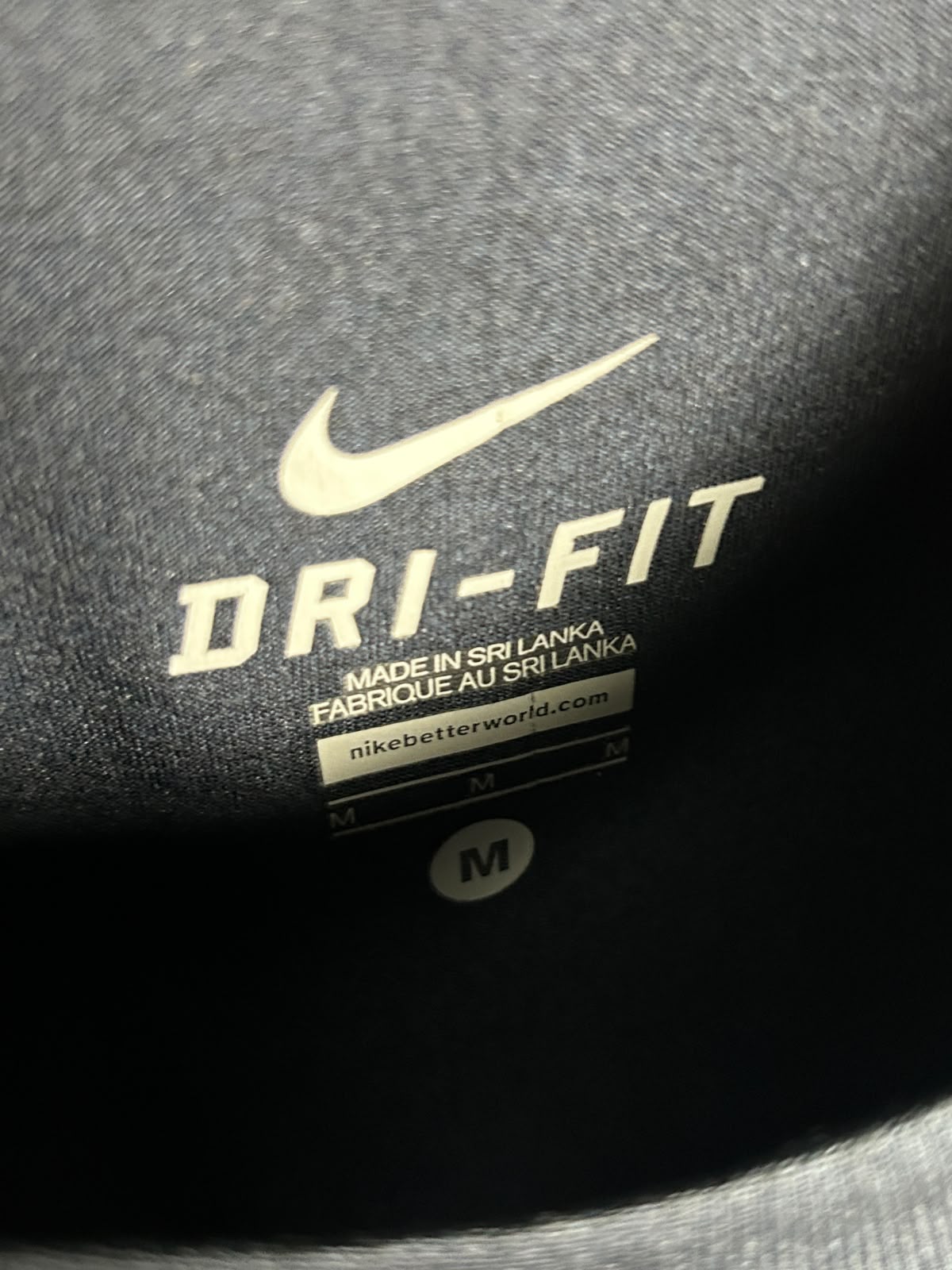 Nike Dri Fit Round Neck - Medium