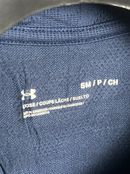 Under Armour Blue Round Neck - Small