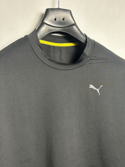 Puma Black Full Sleeves Round Neck - Medium