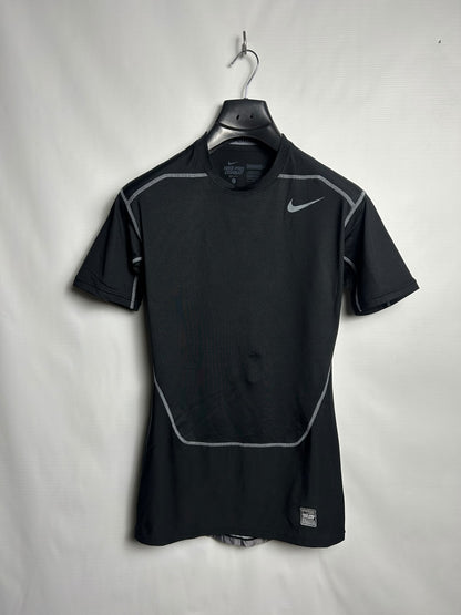 Nike Pro Combat Black Round Neck - Large