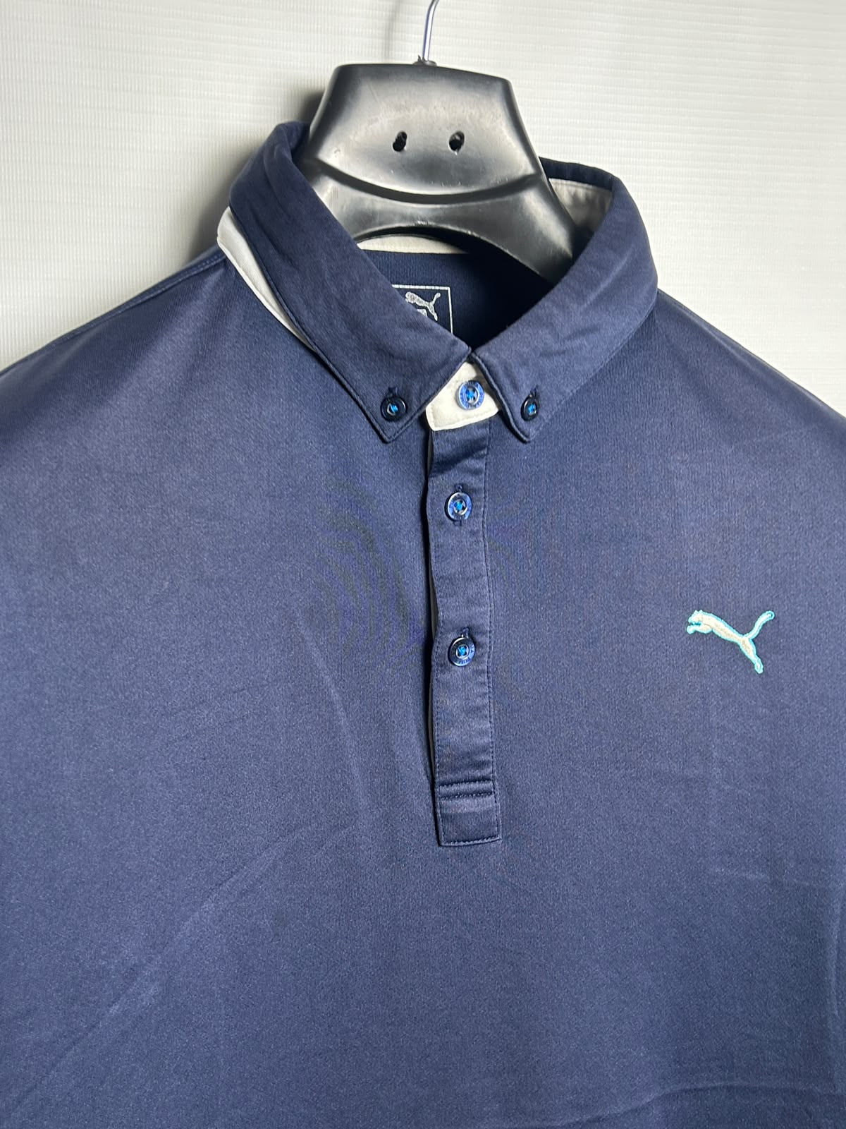 Puma Blue Polo - XL