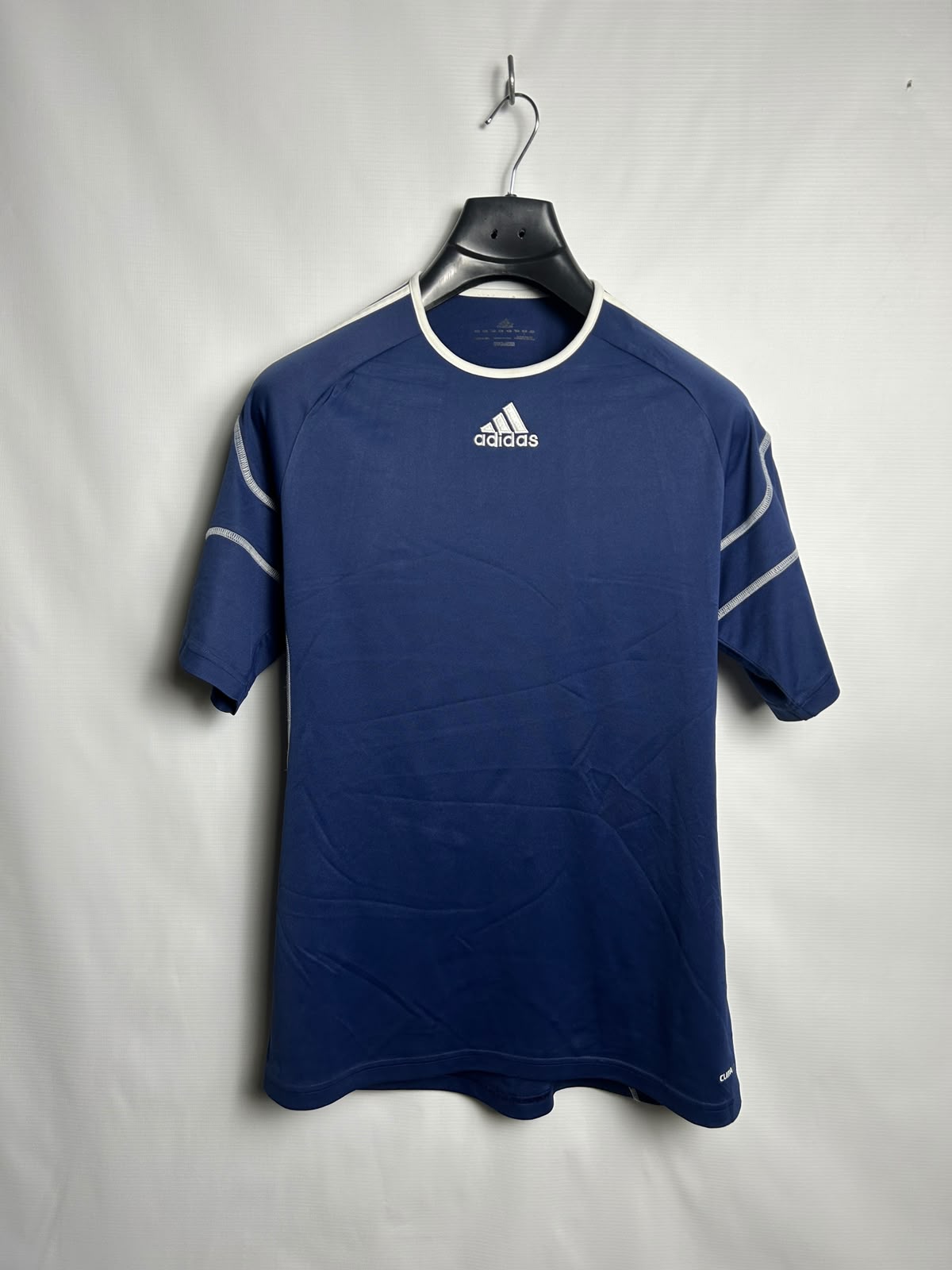 Adidas Blue Round Neck - Large