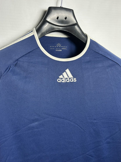 Adidas Blue Round Neck - Large