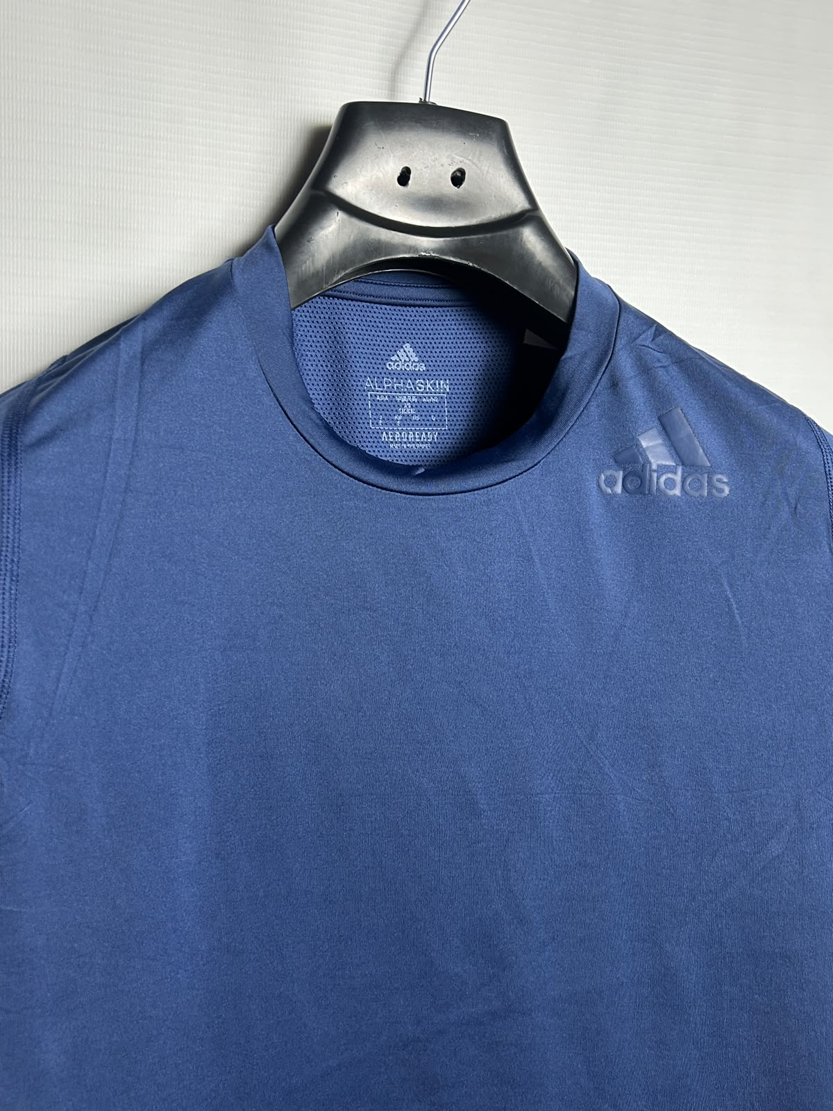 Adidas Aeroready Blue Round Neck - Small