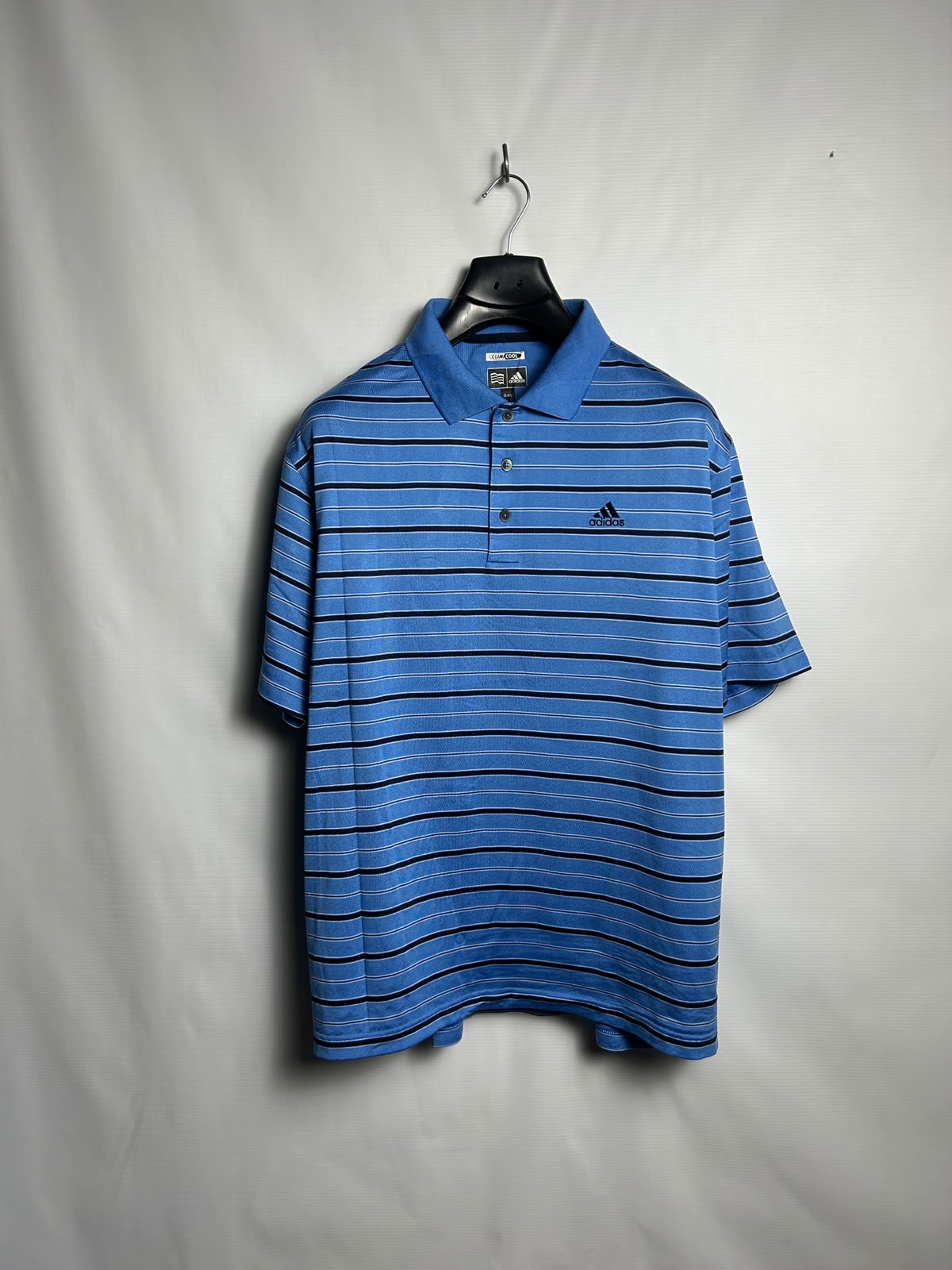 Adidas Golf Blue Polo - Medium