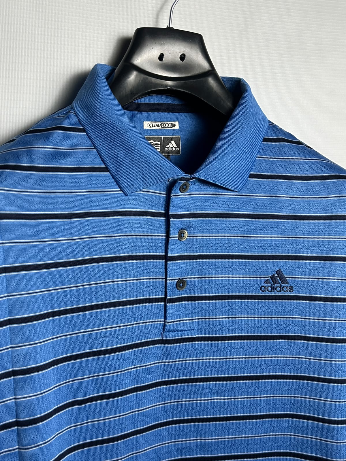 Adidas Golf Blue Polo - Medium
