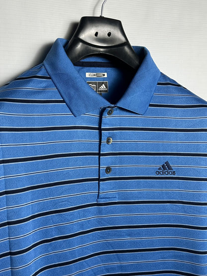 Adidas Golf Blue Polo - Medium