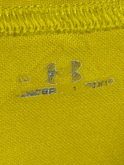Under Armour Big Logo Yellow Round Neck - Large