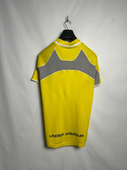 Under Armour Big Logo Yellow Round Neck - Large