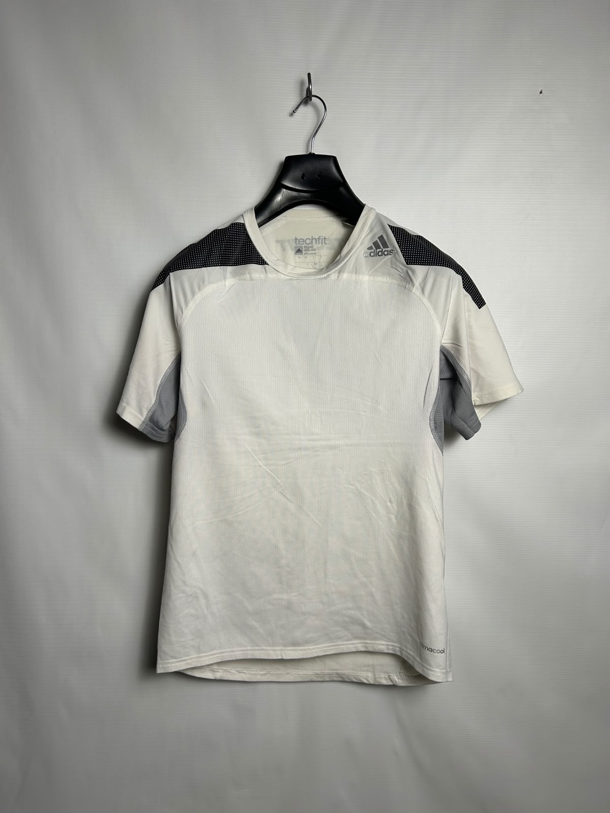Adidas Climacool Techfit White Round Neck - Medium