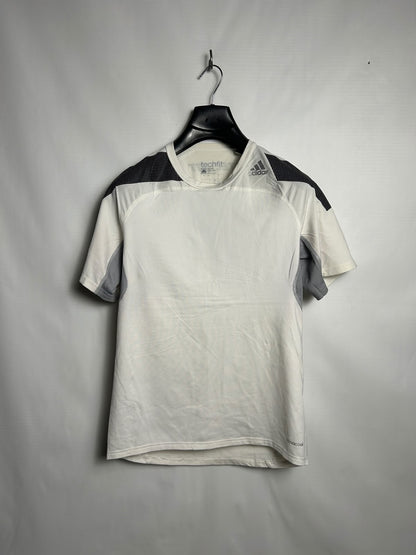 Adidas Climacool Techfit White Round Neck - Medium