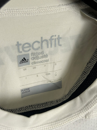 Adidas Climacool Techfit White Round Neck - Medium