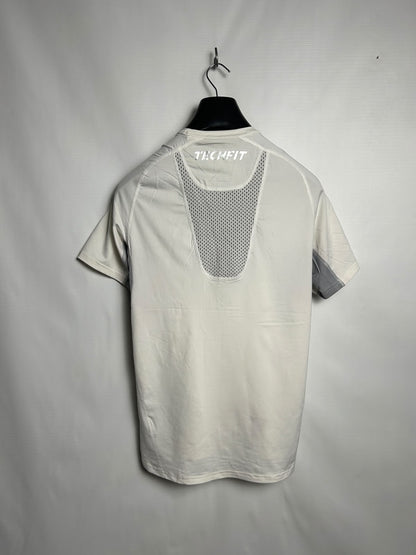 Adidas Climacool Techfit White Round Neck - Medium