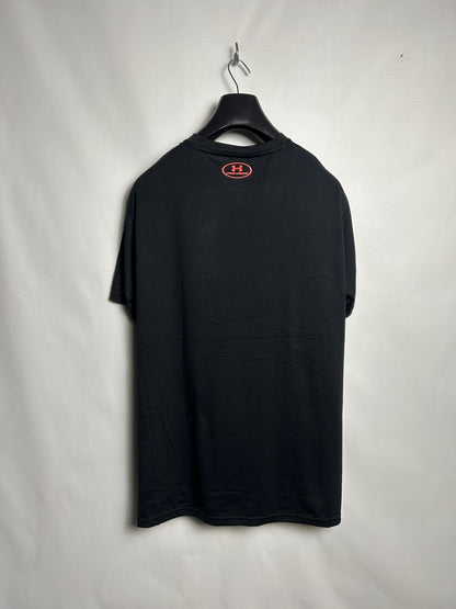Under Armour Big Logo Black Round Neck - XXL