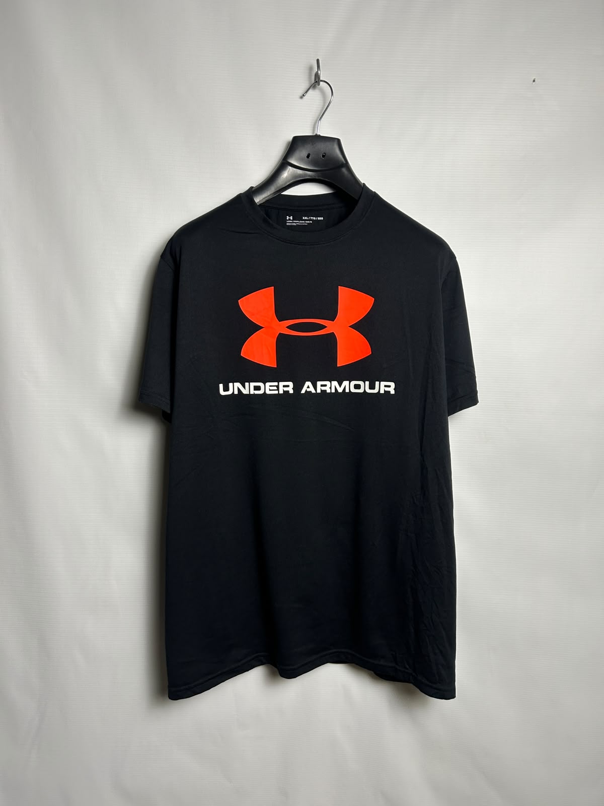 Under Armour Big Logo Black Round Neck - XXL