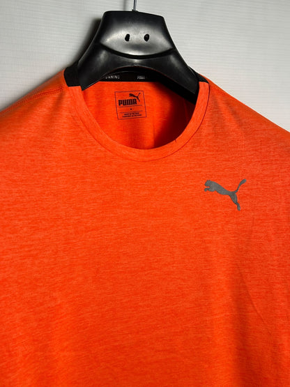 Puma Orange Round Neck - Medium