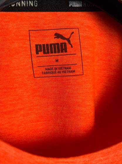 Puma Orange Round Neck - Medium