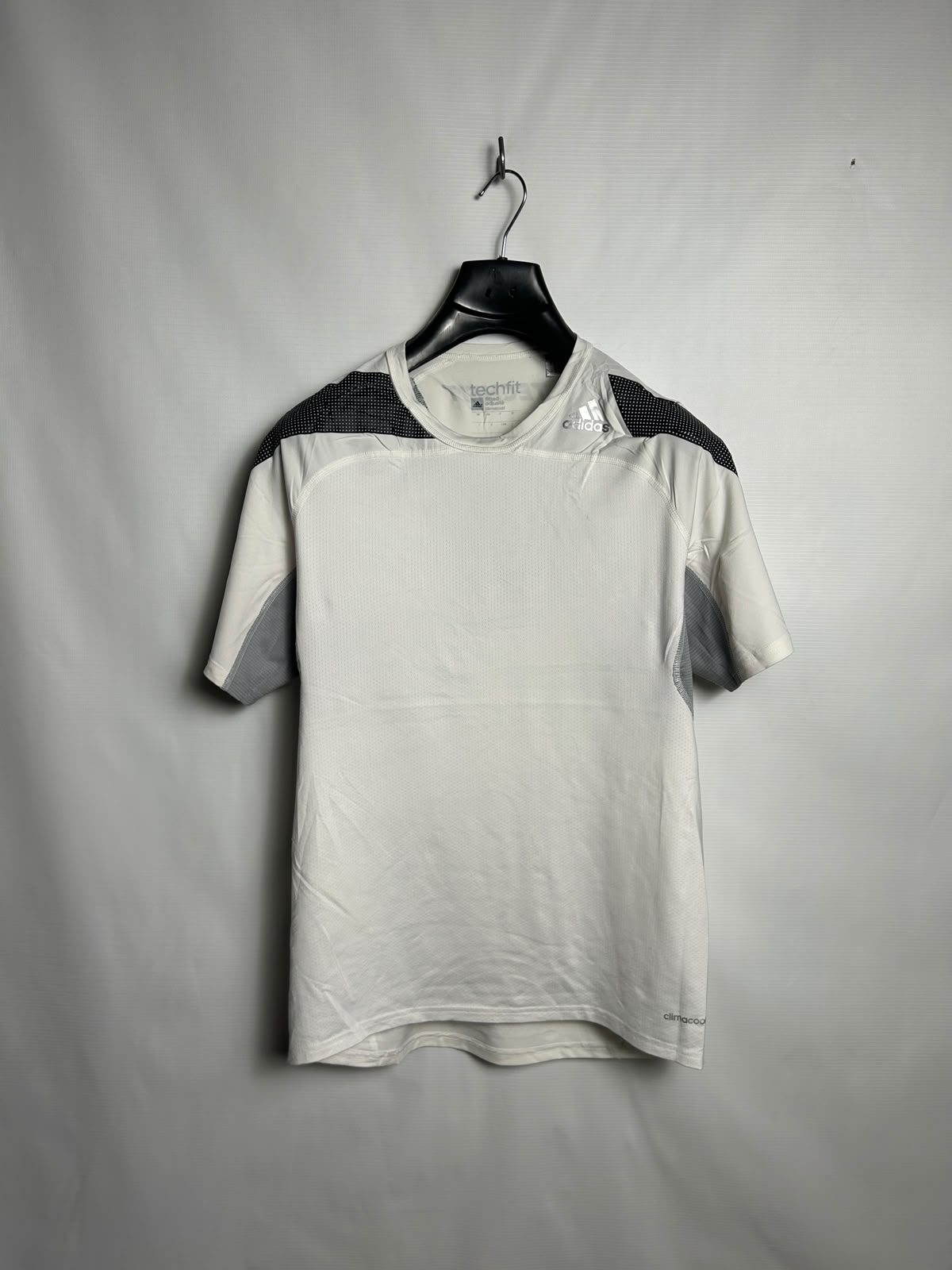 Adidas Climacool Techfit White Round Neck - Large