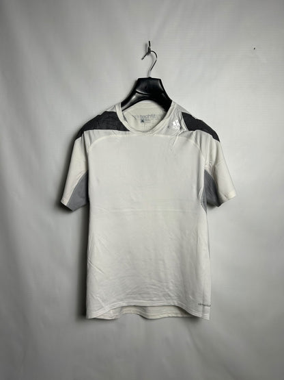 Adidas Climacool Techfit White Round Neck - Large