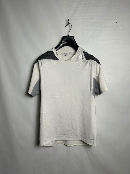 Adidas Climacool Techfit White Round Neck - Large