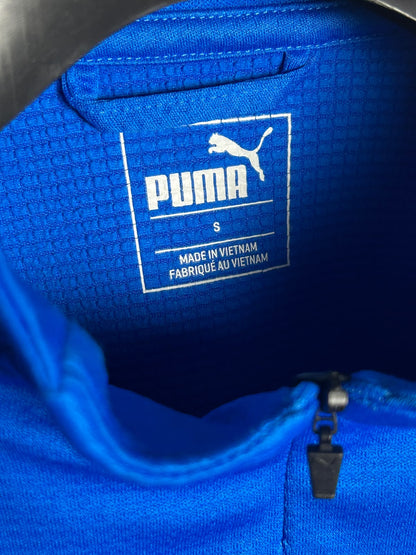 Puma Half Zip Full Sleeves Round Neck - Large