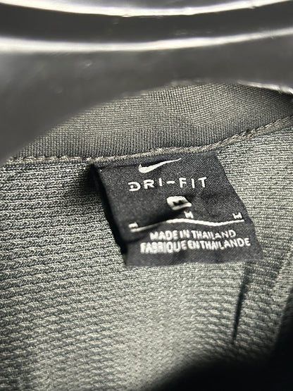 Nike Dri Fit Black Round Neck - Medium