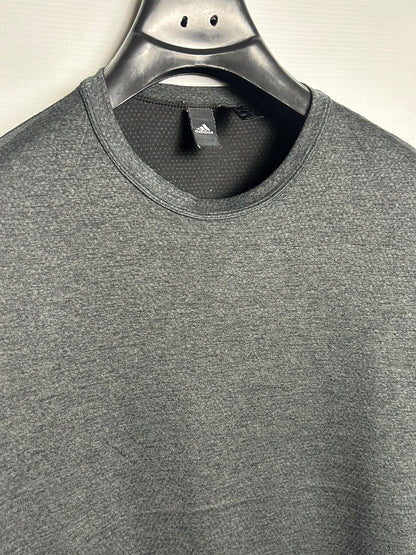 Adidas Black Round Neck - Medium