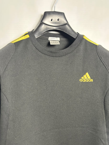 Adidas Climalite Black Round Neck - Large