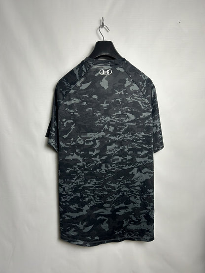 Under Armour Heat Gear Big Logo Printed Round Neck - XXL