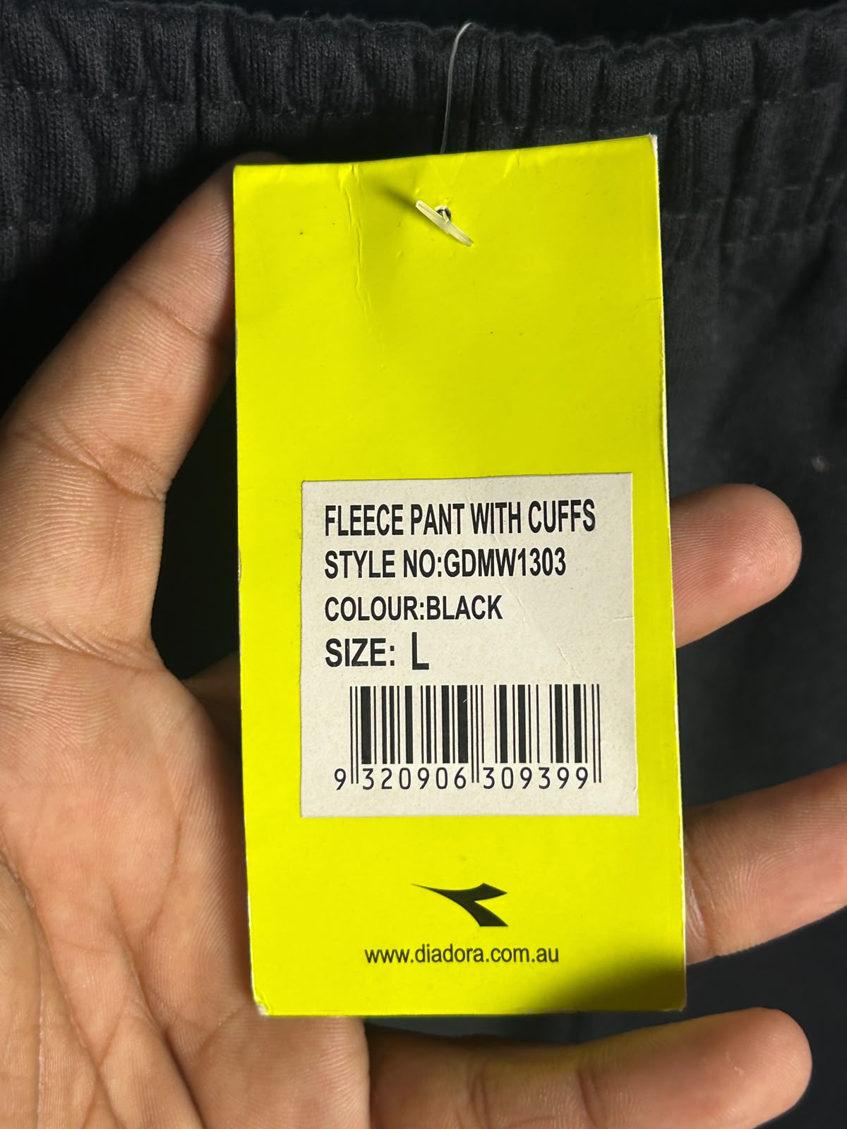Diadora Black - Large