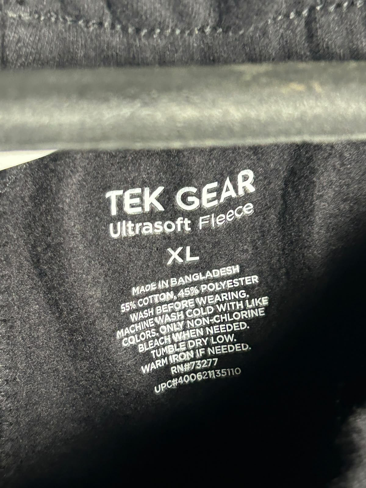 Tek Gear Black - XL