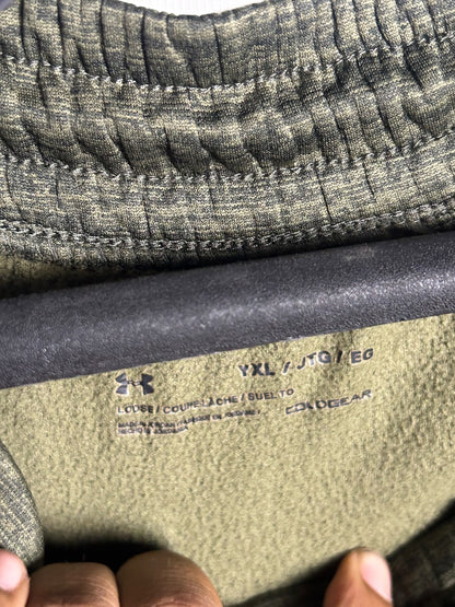 Under Armour Heat Gear Army Green - YXL