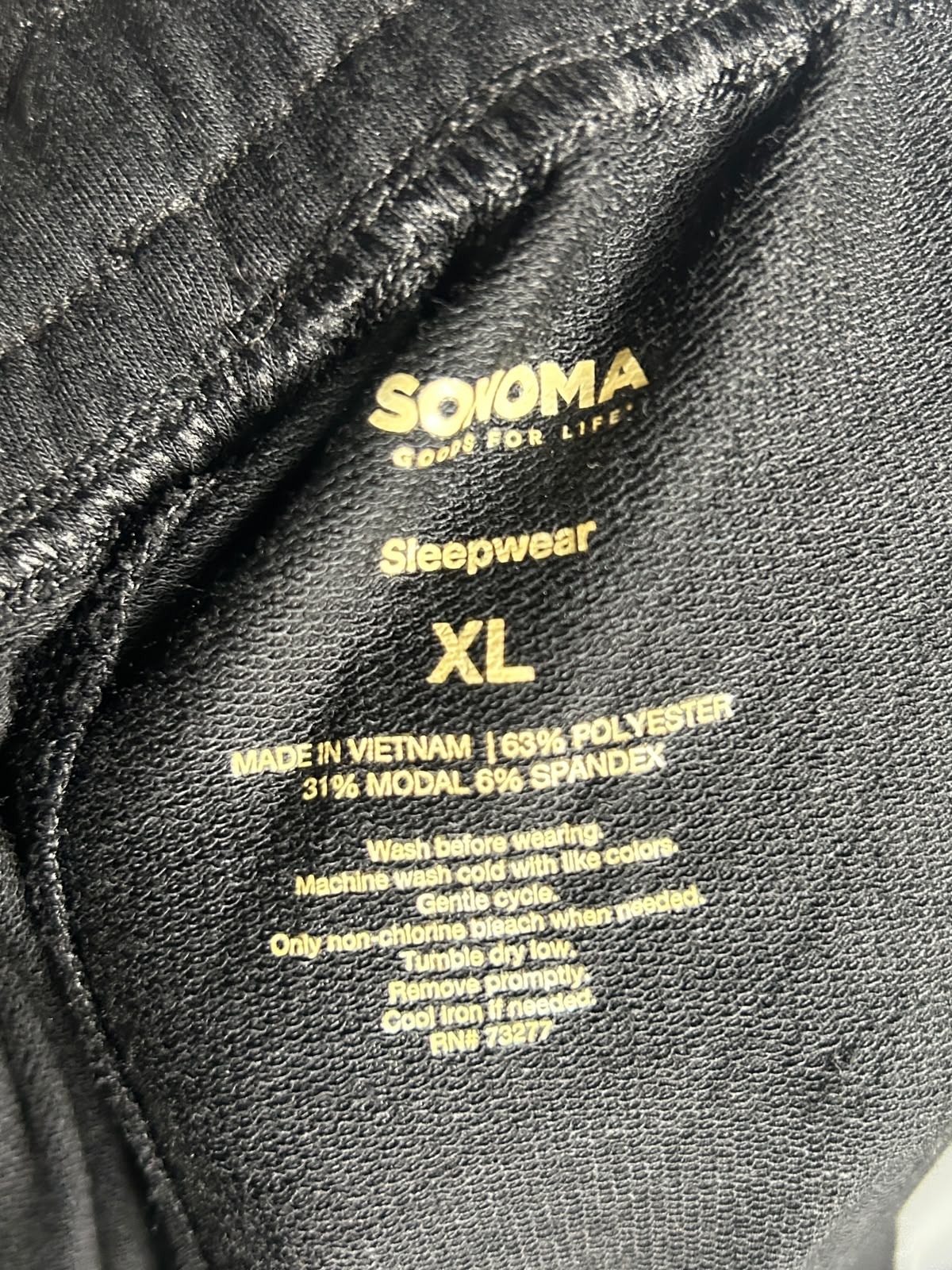 Sonoma BlacK - XL