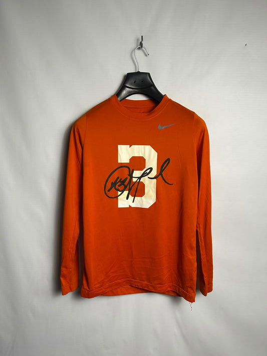 The Nike Tee Dri Fit Big Logo Full Sleeves Round Neck - Large
