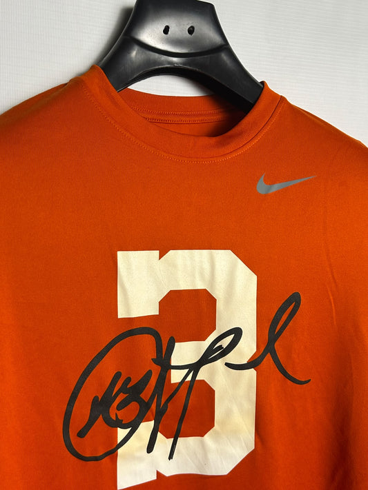 The Nike Tee Dri Fit Big Logo Full Sleeves Round Neck - Large