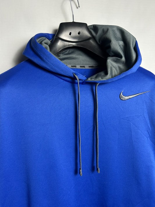 Nike Therma Fit Blue Full Sleeves - Large