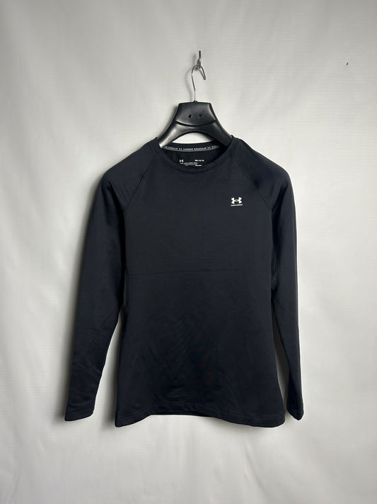 Under Armour Cold Gear Black Full Sleeves Round Neck - Medium