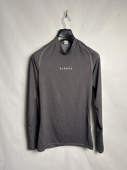 Kipsta Black Full Sleeves Mock Neck - Small