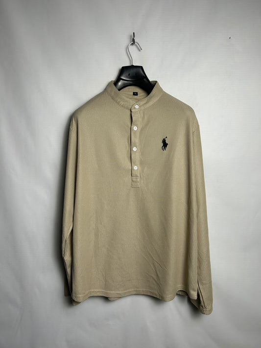 Polo Camel Brown Full Sleeves - XL