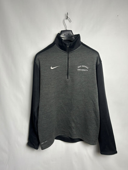 Nike Dri Fit Half Zip Full Sleeves - Medium