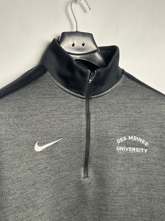 Nike Dri Fit Half Zip Full Sleeves - Medium