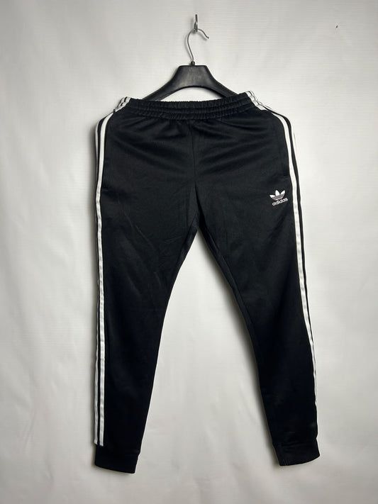 Adidas Black With White Strips - XS